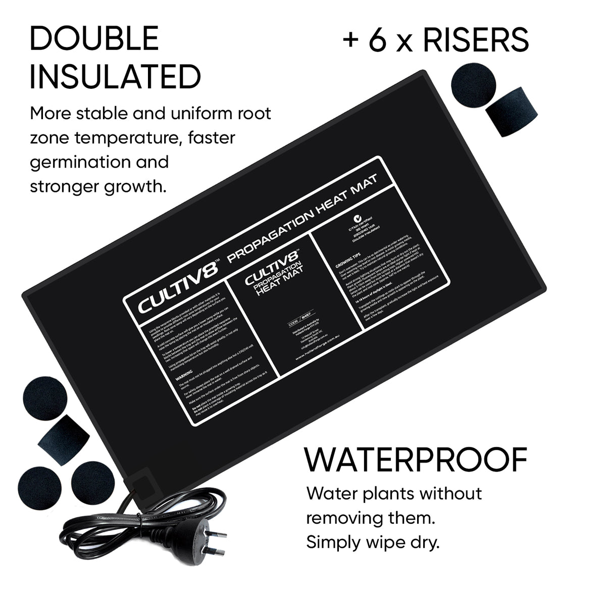 cultiv8-seedling-heat-pad-medium-waterproof-insulatd-nz-plug