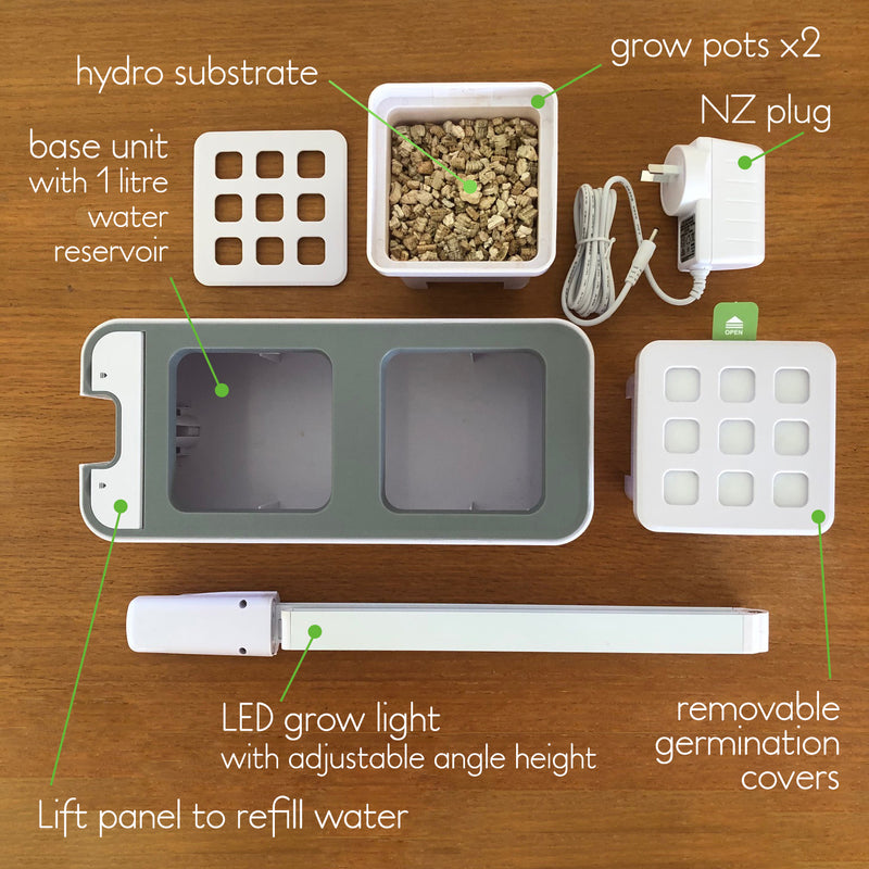 Smart Garden Hydro 2.0 directions and set-up