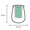 CUP O FLORA Glass Self Watering Pot - MINI