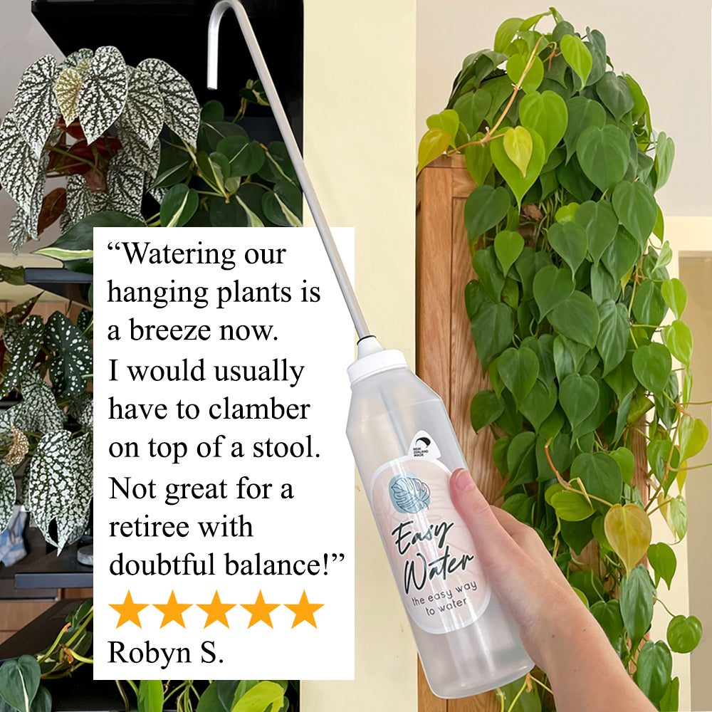 squeeze bottle watering hanging plants Easy Water Long Spout Watering Bottle for Hanging Plants - 1 Litre