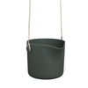 Elho Swing Stackable Hanging Pot - 100% Recycled - 18cm Greenstone