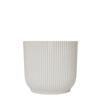 Cover Pot - Elho Vibes - 11cm Eggshell White