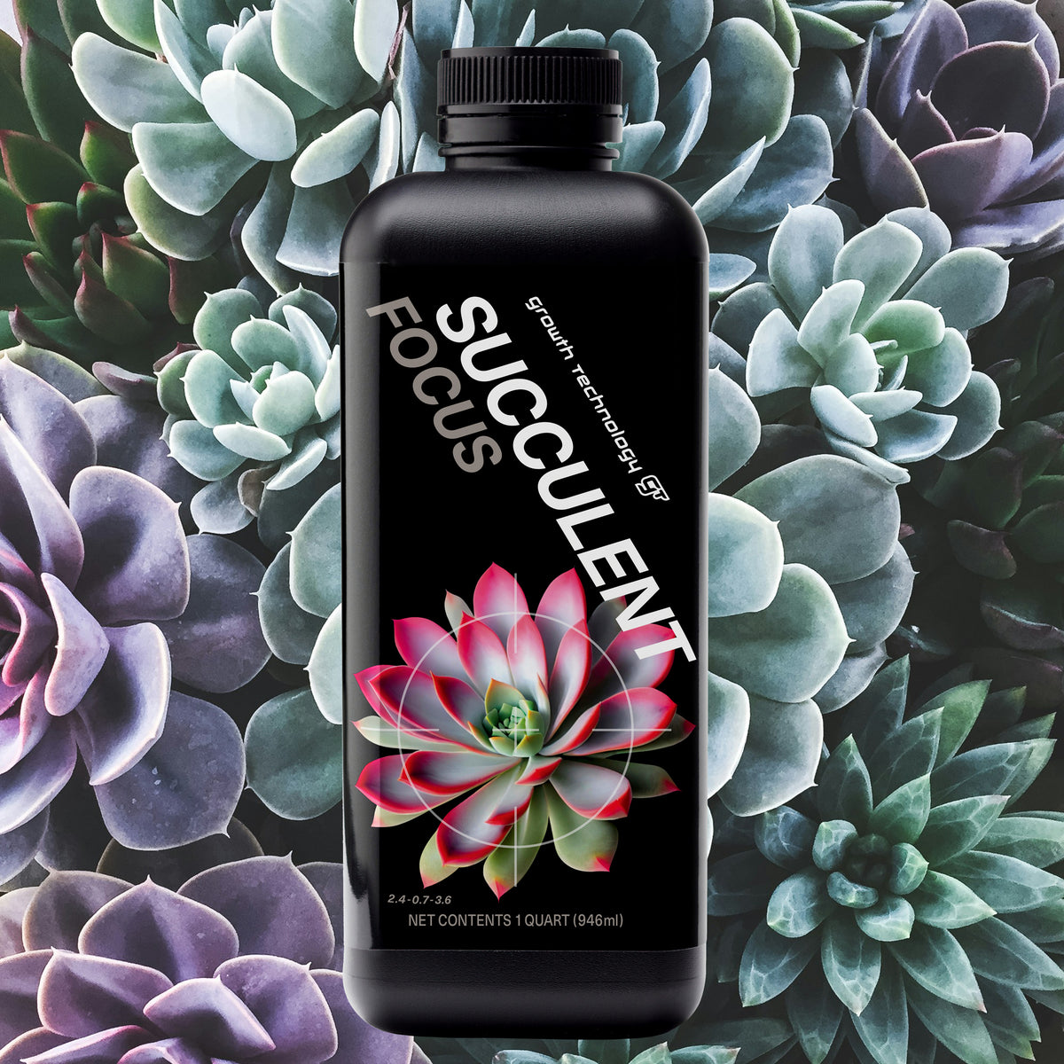 Growth Technology GT SUCCULENT Focus - 1 Litre