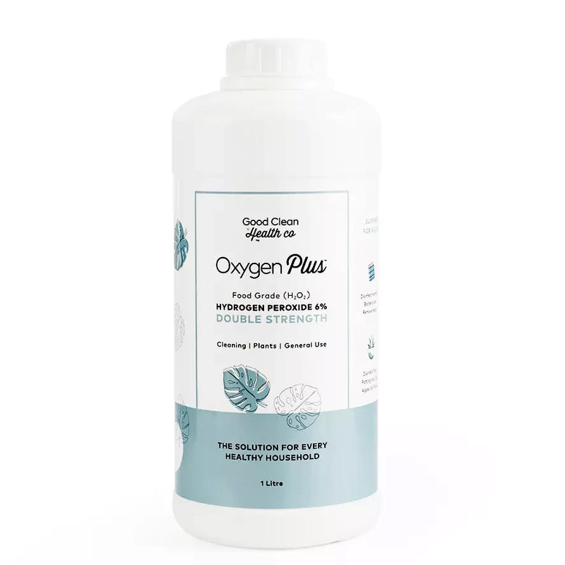 Oxygen Plus For Plants - Hydrogen Peroxide 6% Double-Strength - 1 Litre