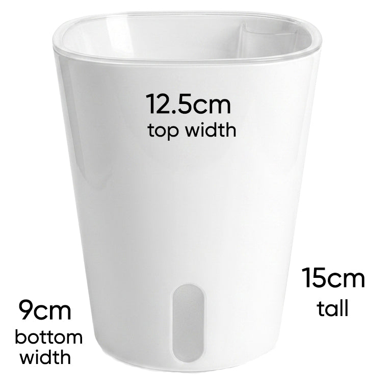 self-watering-pot-clear-inner-white-outer-wick-size-12.5cm-15cms