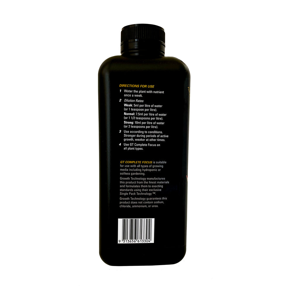 Growth Technology GT COMPLETE Focus - 1 Litre