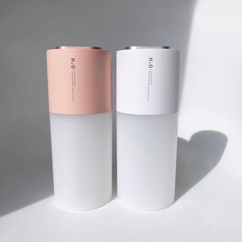 H2O Cordless Humidifier 400ml - Rose Quartz