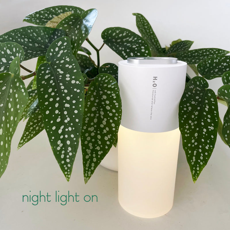 H2O Cordless Humidifier 400ml - Crystal