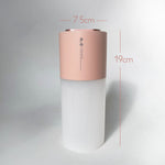 H2O Cordless Humidifier 400ml - Rose Quartz