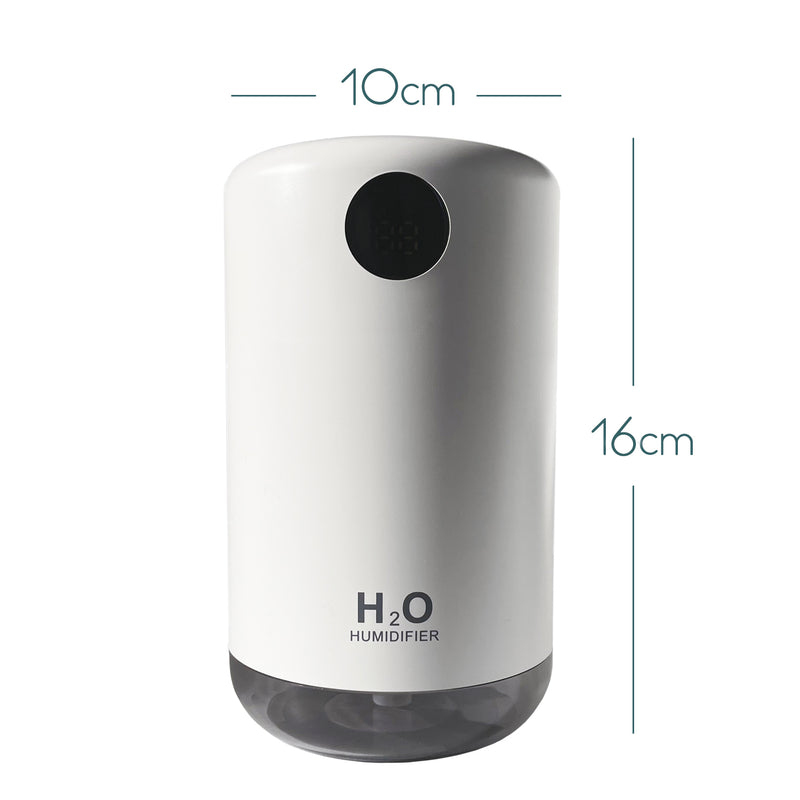 H2O Cordless Humidifier 500ml - Snow