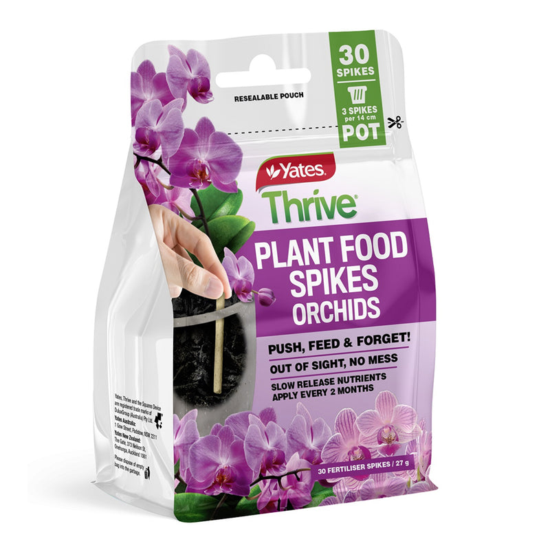 Yates Thrive Plant Food Spikes - Orchid