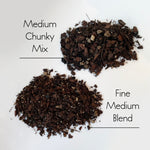 Bio Leaf Indoor Plant Potting Mix - FINE / MEDIUM Custom Blend - 2 litre