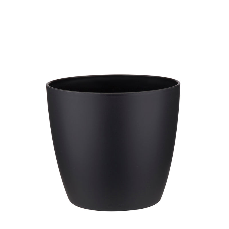 Cover Pot - Elho Brussels Round - 14cm Black