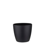Cover Pot - Elho Brussels Round Mini - 10.5cm Black