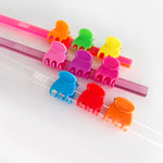 Crew Plant Claw Clips - RAINBOW [from 17 cents each]