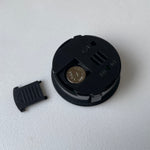 Digital 2-in-1 Mini Temperature and Humidity Meter - Black
