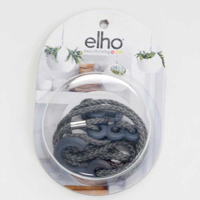 Hanging Pot - Elho B.For Soft Air - Charcoal