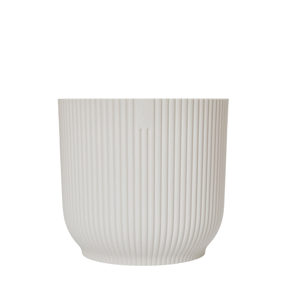 Cover Pot - Elho Vibes - 14cm Eggshell White