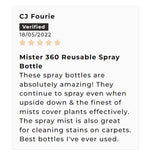 Mister 360 Super Fine Mist Spray Bottle - White 300ml