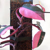Plant velcro used on Grow Vertical pole to hold Philodendron Pink Princess