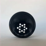 Crew Mini Propagation Pot - 5.5cm x 6.5cm ROUND - BLACK