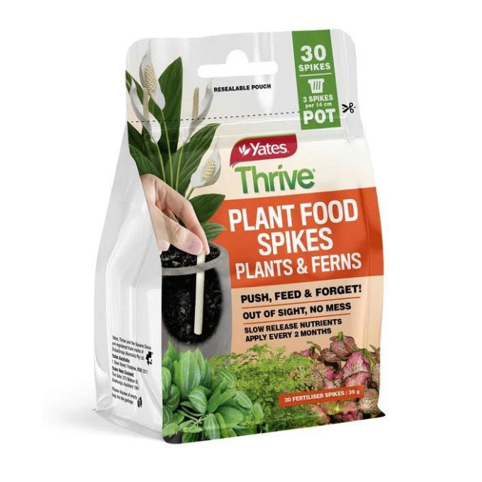 Yates Thrive Plant Food Spikes - Indoor Plants & Ferns