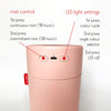 H2O Cordless Humidifier 750ml - Blush
