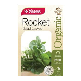 ORGANIC Rocket Salad Leaves - Seeds