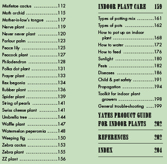 yates top 50 indoor plants Book